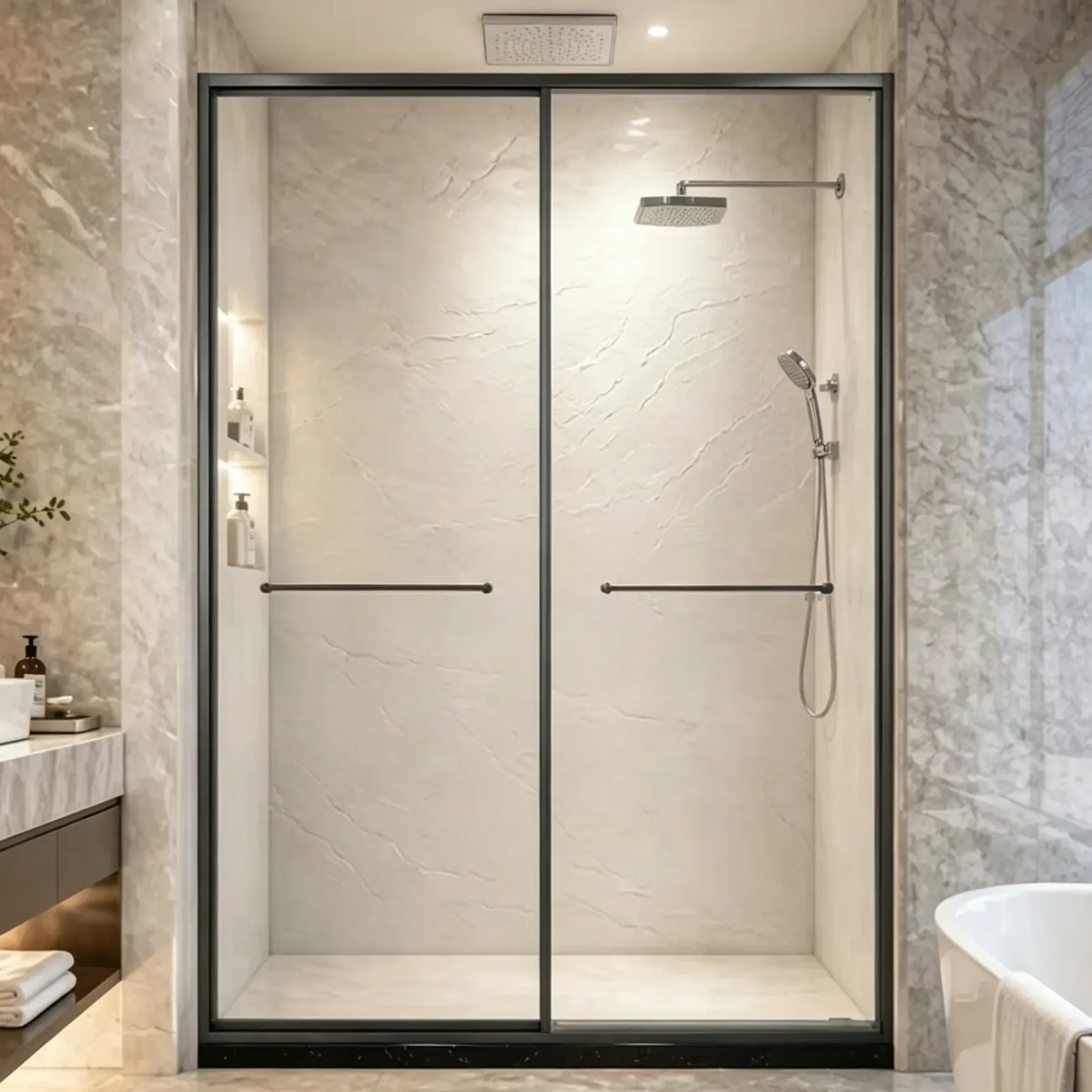 Sliding Shower Enclosure